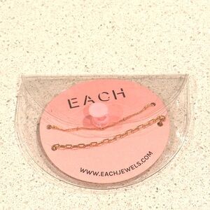 2 Gold Minimalist Necklace with Dainty Chains